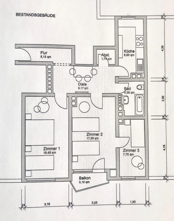 Apartment Messeapartment An Der Altstadtmauer *